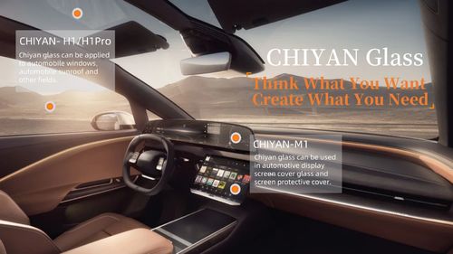 CHIYAN High Aluminosilicate Glass Panels for Automotive Glass