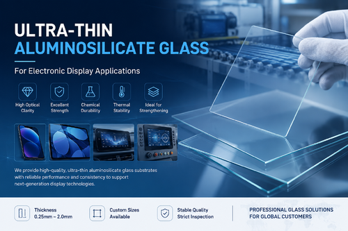 Latest company blogs about Ultra-Thin Aluminosilicate Glass for Modern Display Technology