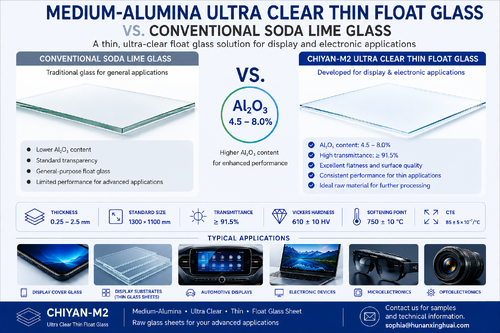 Latest company blogs about Medium-Aluminosilicate Ultra Clear Float Glass vs. Conventional Soda Lime Glass