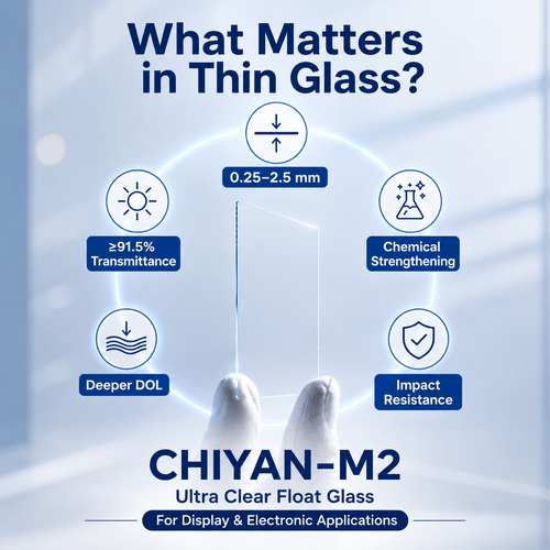 Latest company blogs about Why Does Thin Glass Need More Than High Light Transmittance?