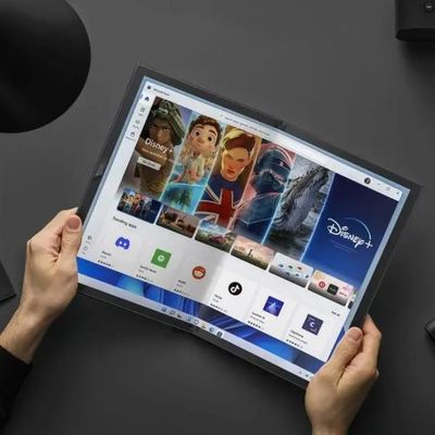 Portable Folding Screen Ultra Thin UTG Glass For HD Laptop Notebook Computer
