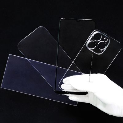 Screen Protector Glass for Mobile Phones, High Transparency & Scratch-Resistant