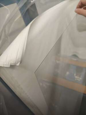 Rough Edges Medium Aluminosilicate Glass Sheet Modern Design Style Optimized for Durability and Long Lasting Performance