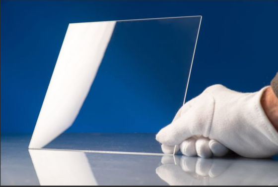 Good price 0.7mm 1.1mm thinkness Ultra Clear Ultra white Glass Substrate for Display Cover Glass online