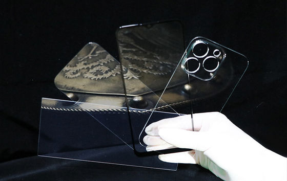 Good price Lithium Aluminum Silicon Flat Ultra Thin Glass For High End Display Cover online