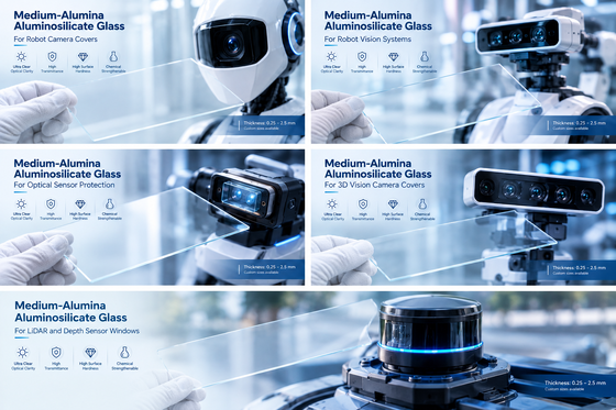 Good price Medium-Alumina Aluminosilicate Glass for LiDAR and Depth Sensor Windows online